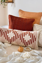 Terra Diamond Lumbar Pillow Cover Pillows Casa Amarosa 
