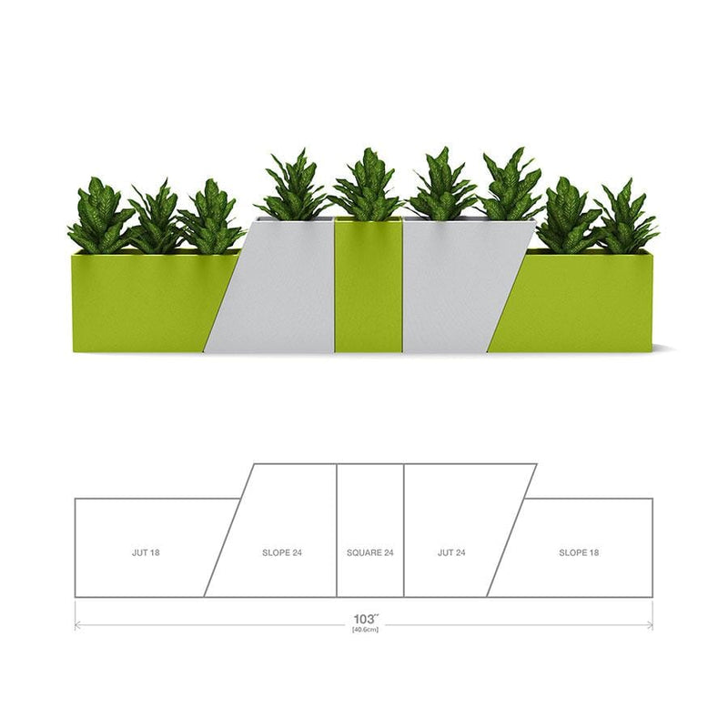 Tessellate Jut Recycled Planter Planters Loll Designs 