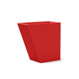 Tessellate Jut Recycled Planter Planters Loll Designs Apple Red 24" Tall Standard 12" Wide