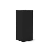 Tessellate Square Recycled Planter Planters Loll Designs Black 30" Tall 