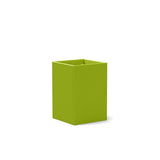 Tessellate Square Recycled Planter Planters Loll Designs Leaf Green 18" Tall 