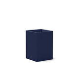 Tessellate Square Recycled Planter Planters Loll Designs Navy Blue 18" Tall 