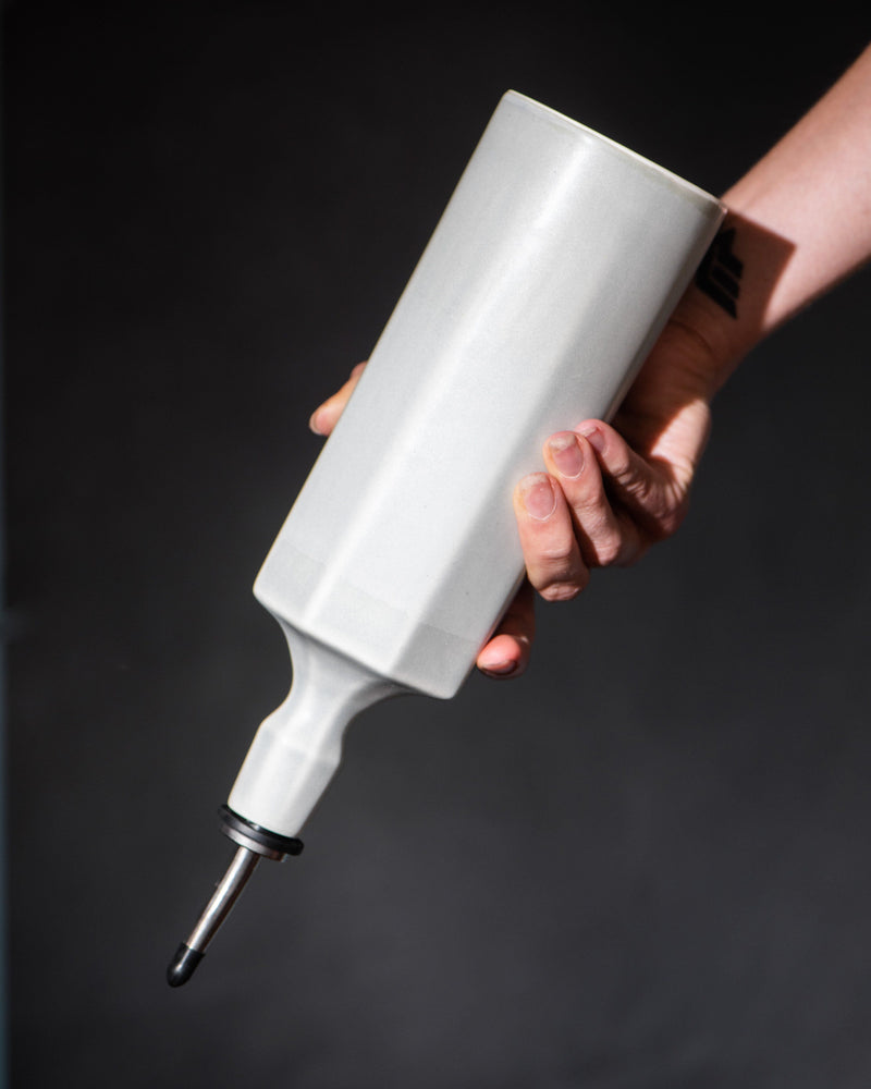 SPREZZ Whimsical Oil Bottle in Teal | Elegant Oil Dispenser