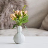 The Bright Angle Sprout Bud Vase - Rosemary Green Satin Matte Vase The Bright Angle 