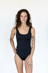 Thea Recycled One Piece Swimsuit Swim Sets + One Pieces Saturday Swimwear XS Black 