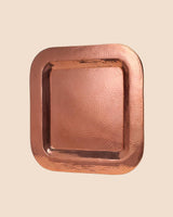 Thessaly Square Recycled Copper Platter Serving Trays + Boards Sertodo Copper 
