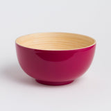Tien Bamboo Bowl Bowls Bibol S Gloss Pink 