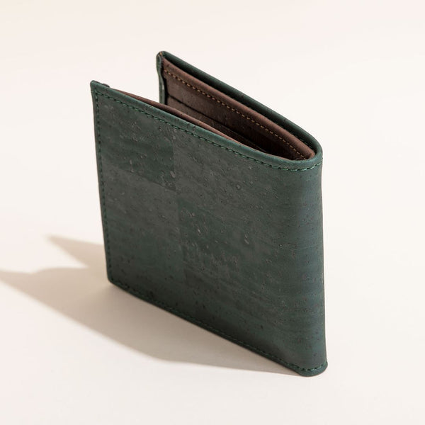 Tiradia Cork Gentleman's Wallet with Coin Pocket Wallet Tiradia Cork 