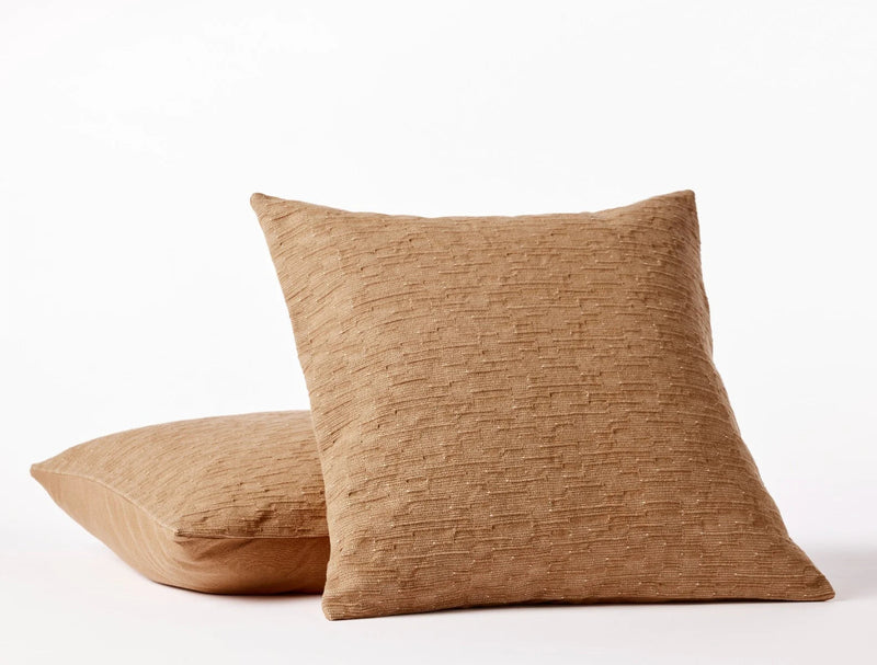 Toro Canyon Organic Pillow Cover Coyuchi Almond Undyed 