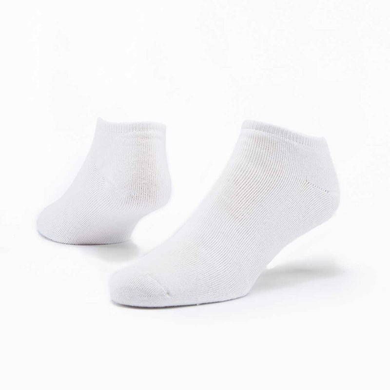 Unisex Footie Socks - 6 Pack Socks Maggie's Organics M White 