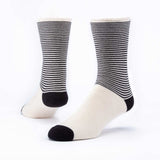 Unisex Recovery Socks - Single Socks Maggie's Organics L Natural Stripe 