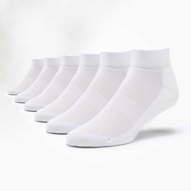 Unisex Sport Ankle Socks - 6 Pack Socks Maggie's Organics 