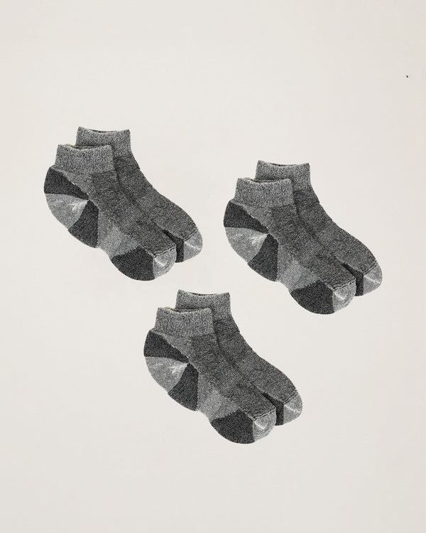 Urban Hiker Unisex Wool Ankle Socks - 3 Pack Socks Maggie's Organics 