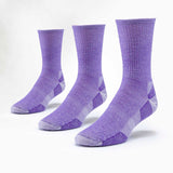 Urban Hiker Unisex Wool Crew Socks - 3 Pack Socks Maggie's Organics 
