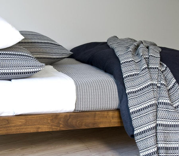 Vienna Linen Throw Pillow Bedding and Bath Area Home 