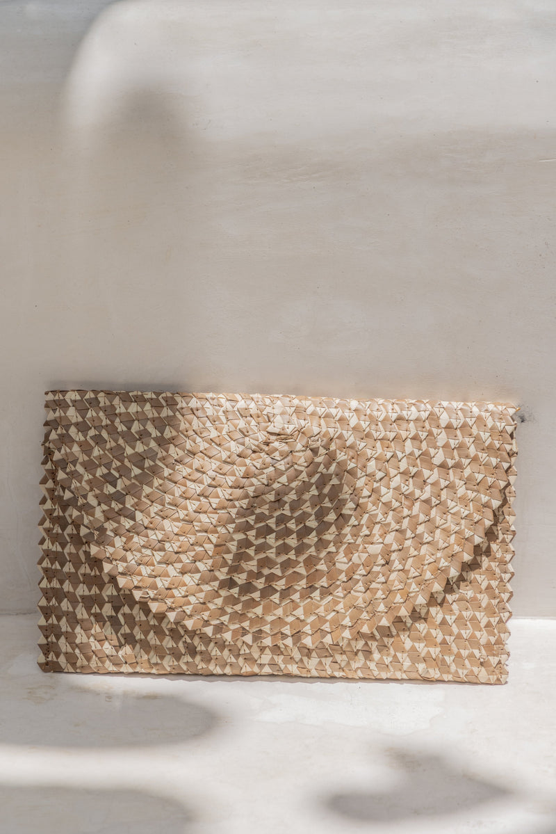 Village Thrive Ombre Rattan Clutch Bags + Purses Village Thrive 