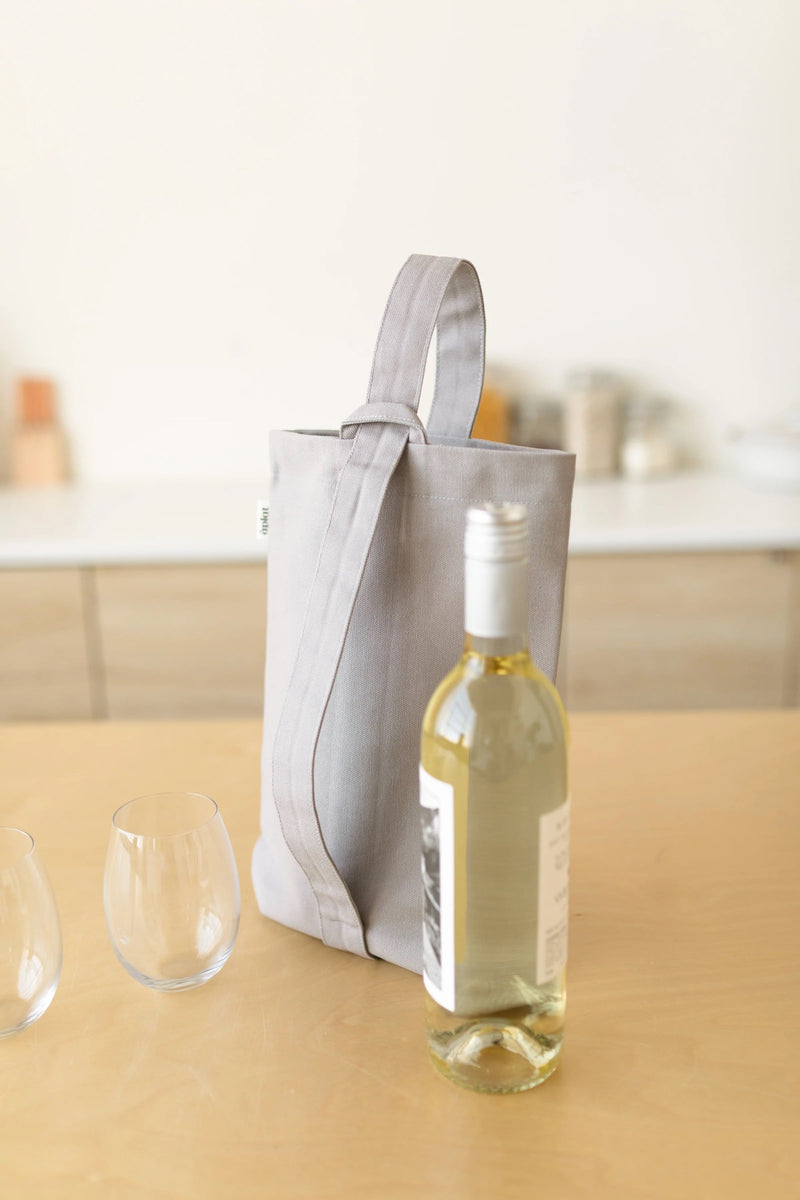 Vin Two Bottle Wine Tote Food + Wine Totes Aplat Oyster 