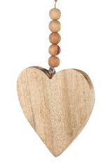 Wooden Heart Ornament Ornaments Casa Amarosa 