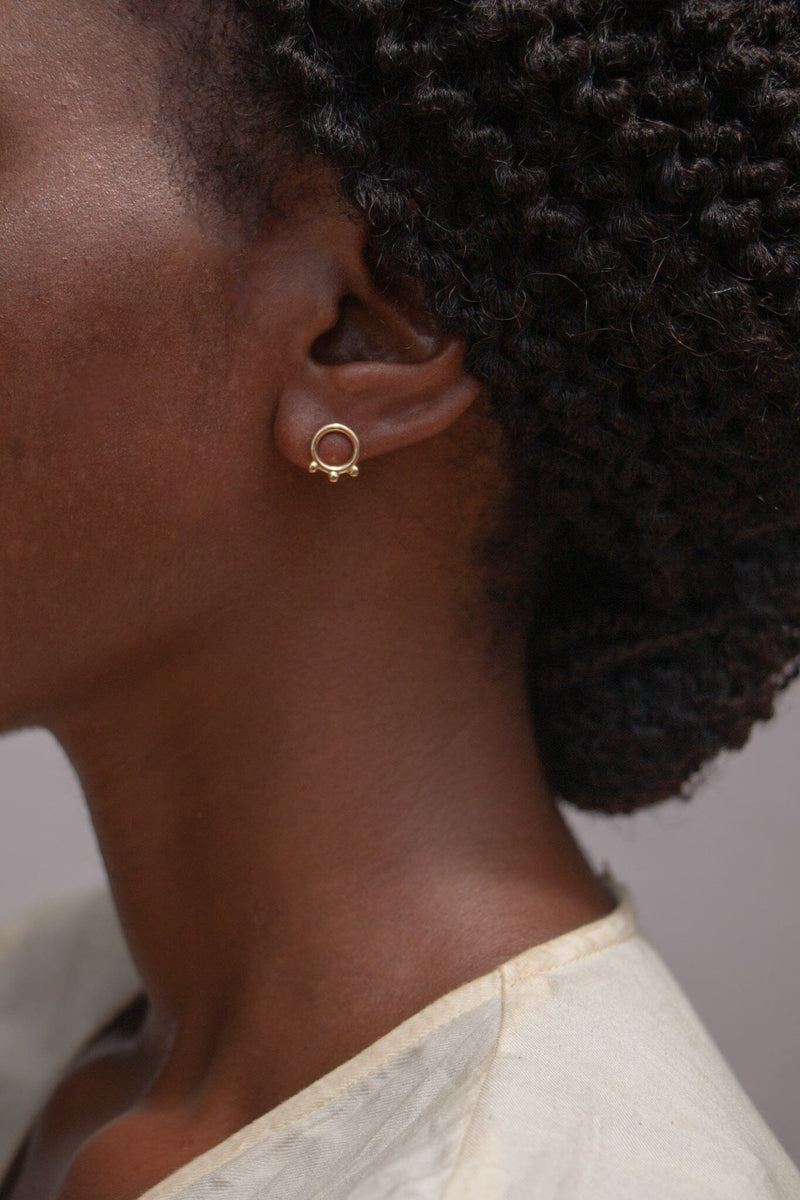 Yewo Zovu Studs Earrings Yewo 